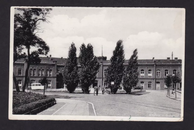 Küstrin - Bahnhof (1930)  Kostrzyn nad Odrą