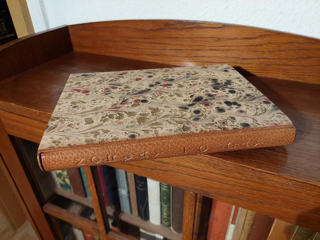 NORWAY MEISTEREINBAND Leder Handeinband DESIGN BINDING Reliure D'Art DEVAUCHELLE 20