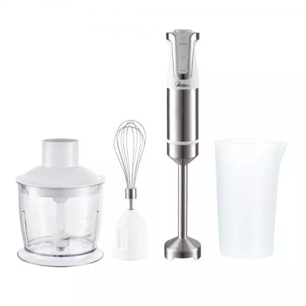 Ardes Trinity (Arset01) - Frullatore Ad Immersione Professionale Set 3 In 1 - 2