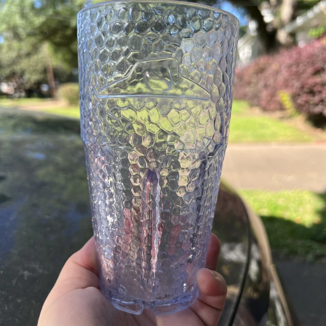 Vintage Large Clear Pizza Hut Pepsi Drinking Cup