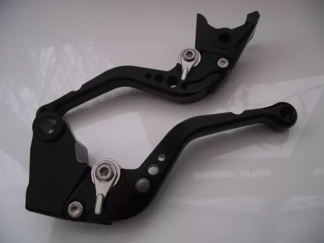 Kawasaki ZX14R (2006-2016),CNC levers short black/chrome adjusters, F88/H88
