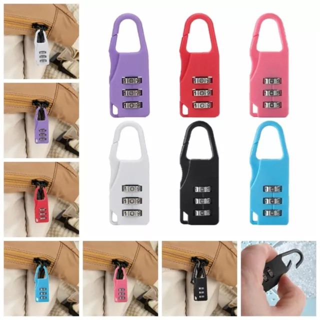 Anti-theft Suitcase Combination Lock Digit Bag Combination Padlock  Suitcase