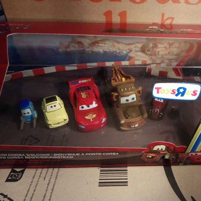DISNEY PIXAR CARS porto Corsa welcome five pack toys r us exclusive £45 ...