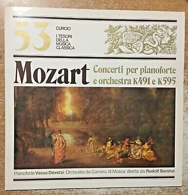 Disco vinile 33 giri LP 53 I tesori della Musica Mozart concerti per pianoforte