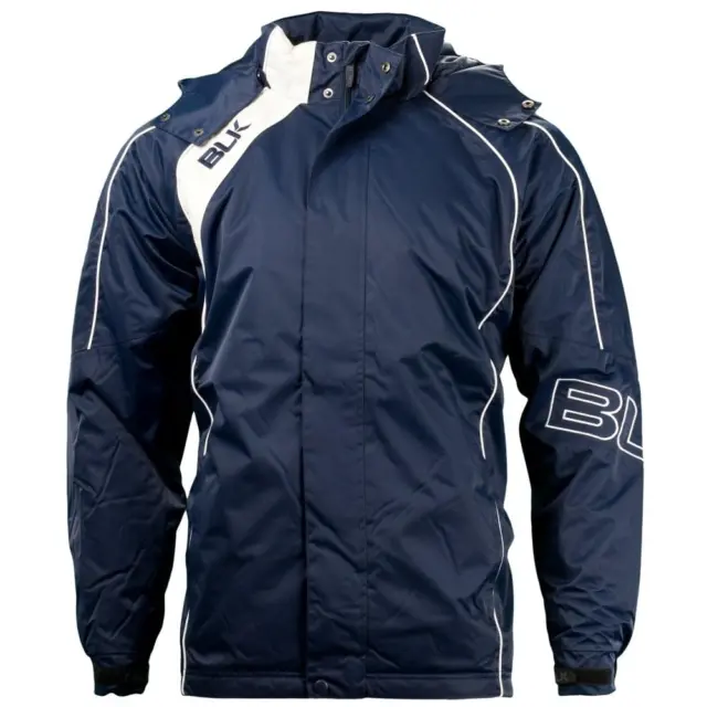 Blk Rugby Stratus Coaches Coat / Jacket – Navy Blue – X Large - Bnwt