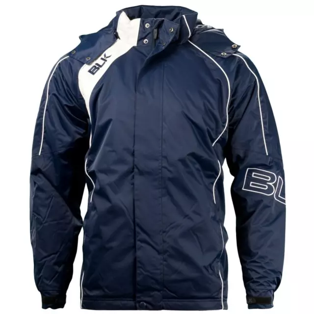 Blk Rugby Stratus Coaches Coat / Jacket – Navy Blue – Medium - Bnwt