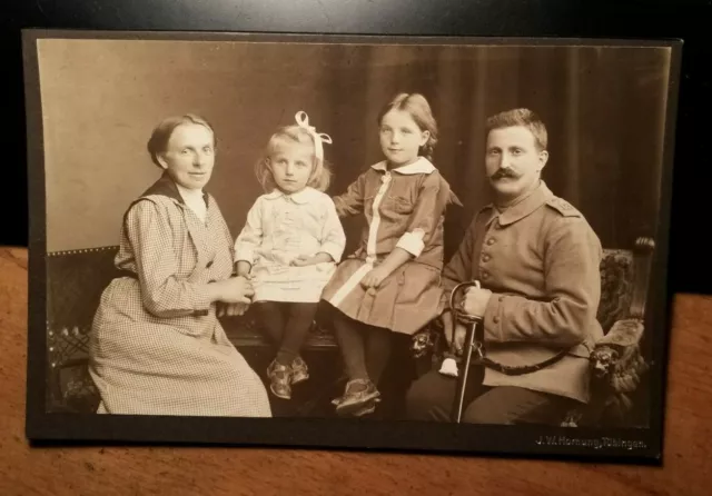 Gotthilf Schmid & Emma geb. Speidel & Fanny & Edith / KAB J. W. Hornung Tübingen