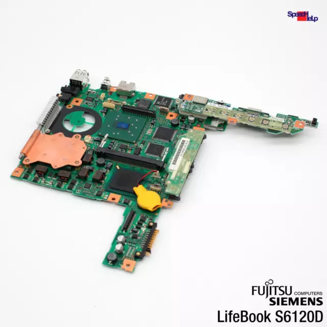 Fujistu Siemens Fsc S6120D  Notebook Laptop Mainboard Motherboard Cpu Pentium M