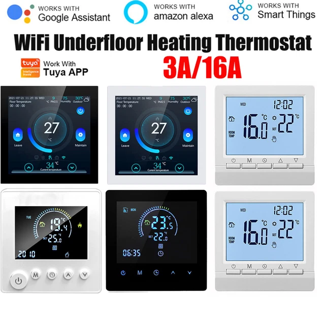 TUYA WIFI SMART Thermostat Water Gas Boiler Temperature App Controller