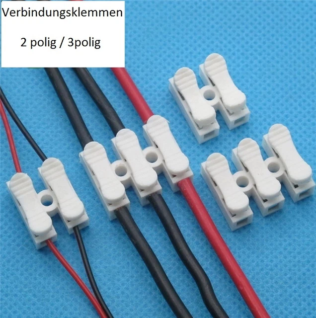 30x 3-polige PCT-214 Verbindungsklemmen – Steckbare Lüsterklemmen, Für Elektroinstallation Und Haushalt 30x 3-polige PCT-214 Verbindungsklemmen – Steckbare Lüsterklemmen, Für Elektroinstallation Und Haushalt