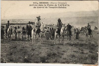CPA AK Debdou - Arrivee de Tafrata du Convoi Taourirt-Debdou MAROC (1083087)