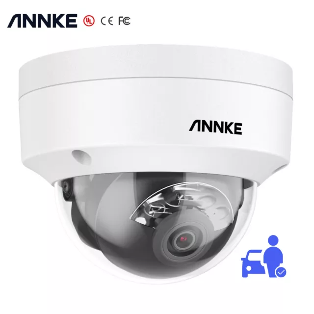 ANNKE 8MP 4K POE IP Überwachungskamera Mit Audio Personen&Auto Farbnacht H.265+