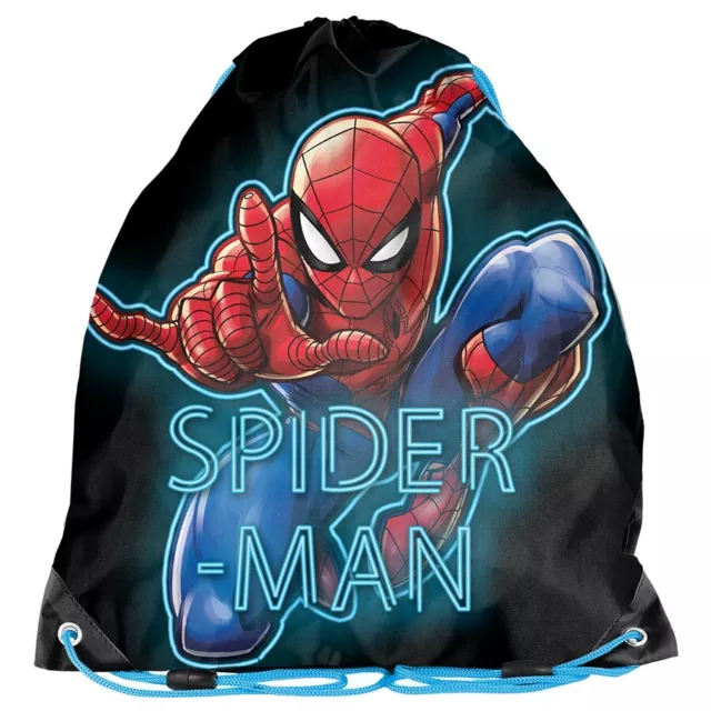 Schulranzen Set XXL 14er Spiderman Marvel Ranzen Federmappe Aufgabenheft 3