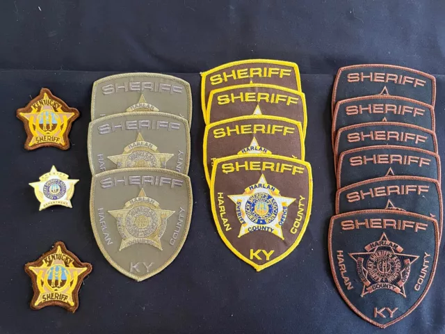 Harlan County Sheriff Patches, 15