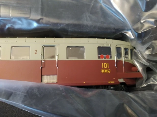 MISTRAL TRAIN MODELS GAR CFL Triebwagen Z101 digital sound 2105G006