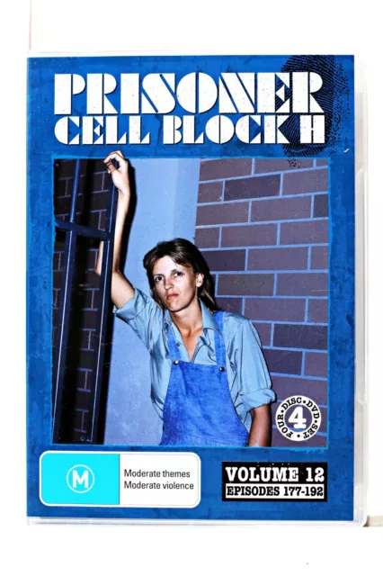 Prisoner Cell Block H Volume 12  Episodes Dvd Region All Brand New Unsealed