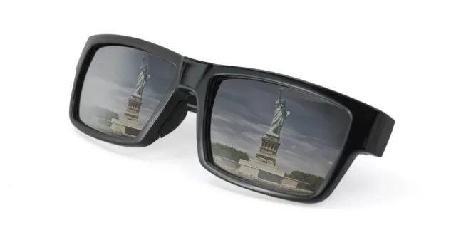 Premium Sunglasses w/ Hidden Spy Cam Video Camera Glasses - DARK Lens NEW 2024