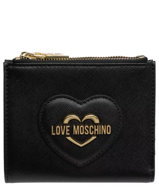 Love Moschino portefeuille femme JC5734PP0IKL0000 porte-monnaie Black Nero