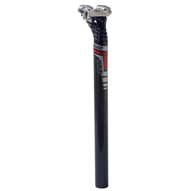 Tige De Selle Vélo Carbone - 31,6x350 Mm - Ultra Légère - Pour VTT, Ville, Trekking Et Vélo électrique