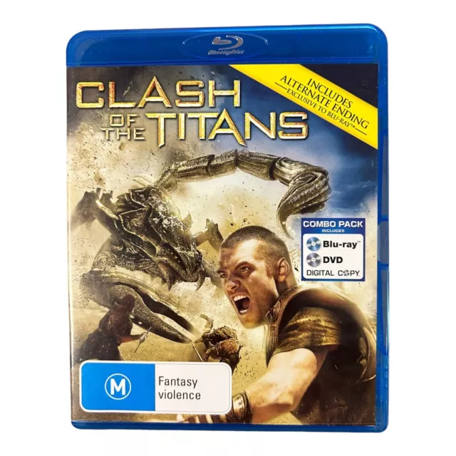 Clash of the Titans 3D AND Wrath of the Titans 3D TWO PACK 3D BLU RAY