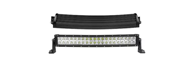 24 "Zoll gebogen 120W COMBO Spot Flood LED Licht Bar Nebel für Off Road