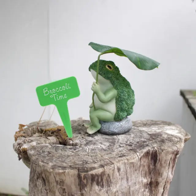 Frog Garden Statue Resin Figurine Birthday Gifts LivingRoom Animal Sculpture