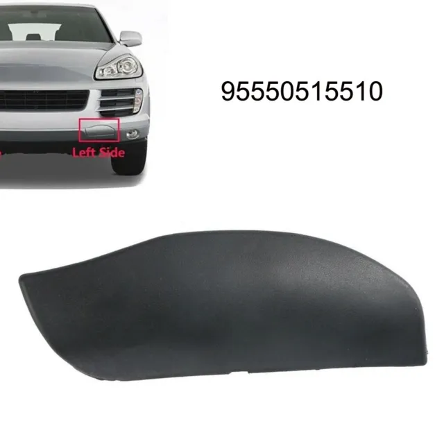 1 Piece Primered Plastic  Front Bumper Tow Hook Eye Operculum Cover 95550515510