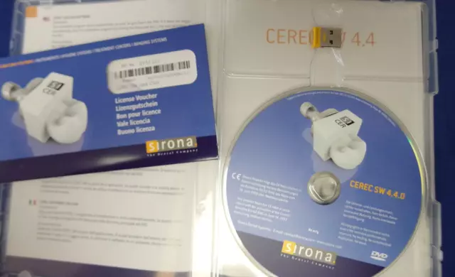 Cerec 4.4 Software With Licence   SIRONA New