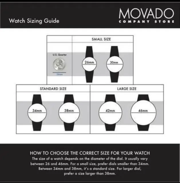 Orologio classico Movado Museum Orologio svizzero quadrante nero al quarzo - 2100014 ($895 prezzo al dettaglio) 10