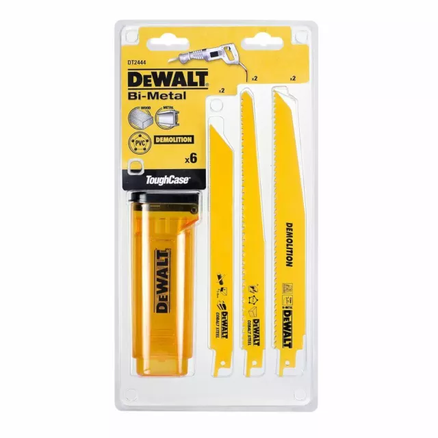 Dewalt Säbelsägeblatt-set 6-tlg, DT2444