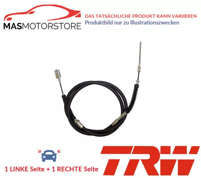 Handbremsseil Bremsseil Paar Hinten Trw Gch2307 2Pcs P Neu Oe Qualität
