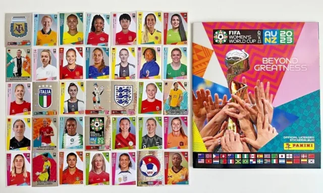 Panini Frauen WM 2023 Women's World Cup - 10/20/30/50/100 Sticker aussuchen