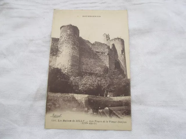 Cpa Green Back Ally 03 The Ruins Of Billy The Tours And The Old Dungeon