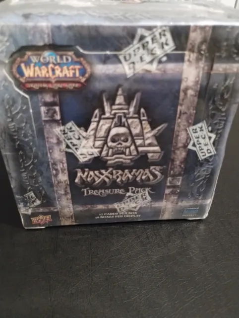 World of Warcraft TCG Naxxramas Treasure Pack Booster Box FACTORY SEALED!! WOW