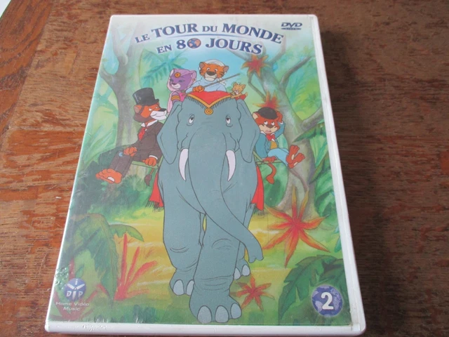 Dvd, Le Tour Du Monde En 80 Jours (5 Episodes Dessins Animes)