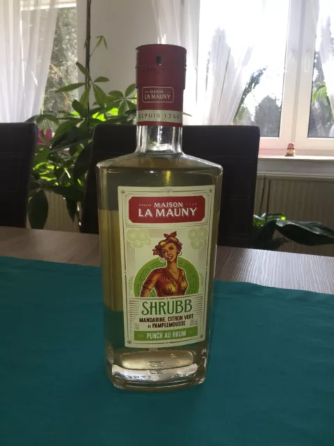 LA MAUNY Shrubb Mandarine - Rhum au Punch / Rum / Punsch - aus Martinique