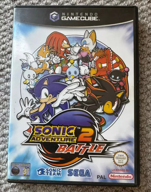 SONIC ADVENTURE 2 BATTLE (NINTENDO GAMECUBE NGC)