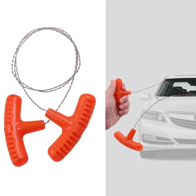 Corda Seghetto Pratico Universale 304 Acciaio Inox Nuovo Vetro Auto Accessori Auto