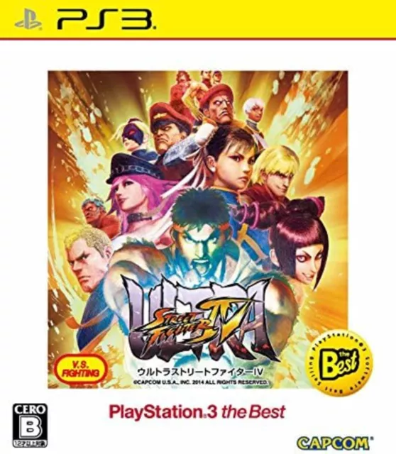 Sony PS3 Japón Ultra Street Fighter IV PS3 la mejor PlayStation 3 F/S con pista#