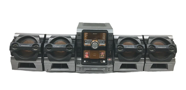 SONY LBT-ZX99I 5-DISC CD Changer Mini Shelf System w/ Play SONY LBT-ZX99I 5-DISC CD Changer Mini Shelf System w/ Play