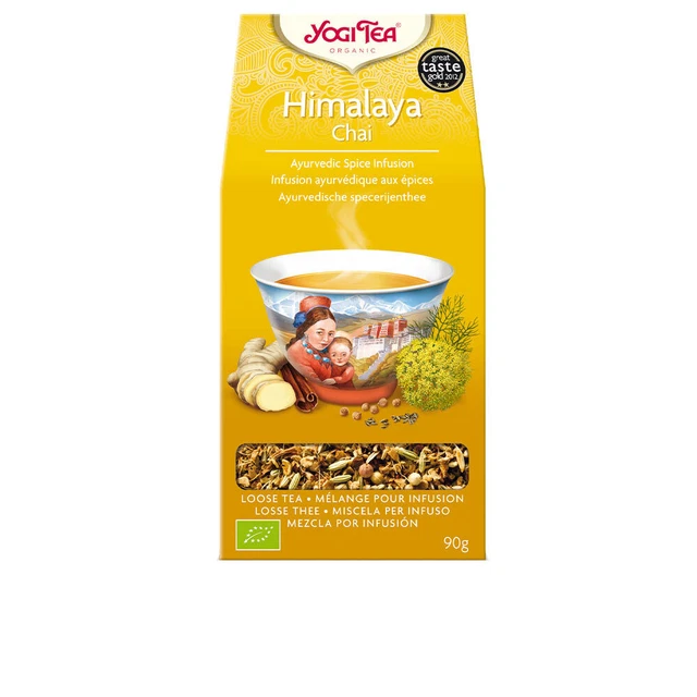 Nutrition Yogi Tea unisex HIMALAYA CHAI infusión 90 gr