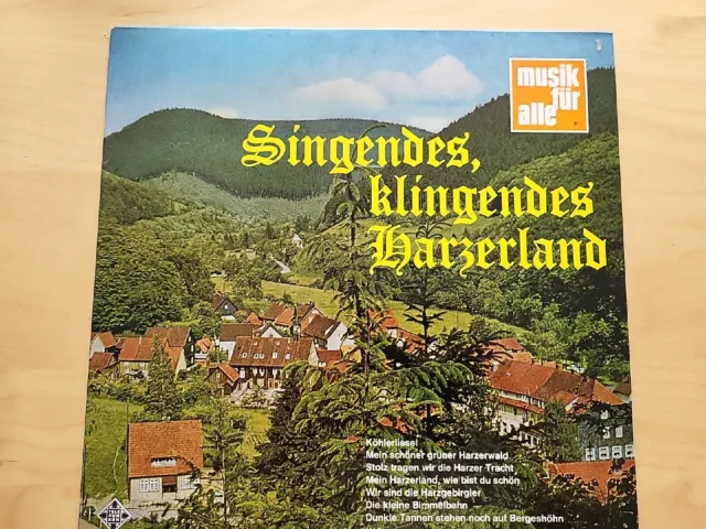 Singendes, klingendes Harzerland, 16 Hits der Volksmusik,  LP
