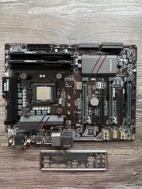 GIGABYTE GA-Z170XP-SLI SOCKET LGA1151 DDR4 ATX Motherboard + Back I/O ...