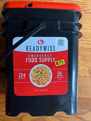 ReadyWise Ready Wise Company  - 124 Servings! Emergency Food bucket