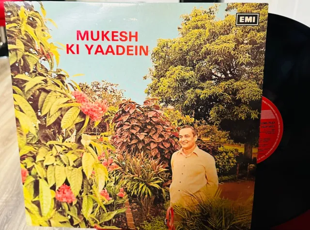 Mukesh Ki Yaadein-Bollywood Compilation Vinyl Lp-Songs From Movies.emi 1982