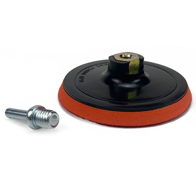 150mm 6Inch Velc Backing Pad Hook & Loop Pad For Angle Grinder Drill M14