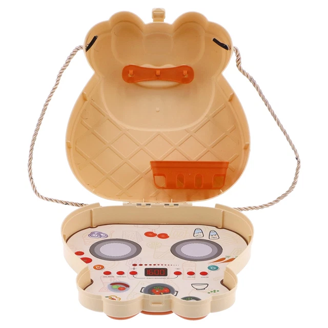 Children Kitchen Toy Kids Cooking Toys Pretend Chef Cookware Kitchen Toy Vivid