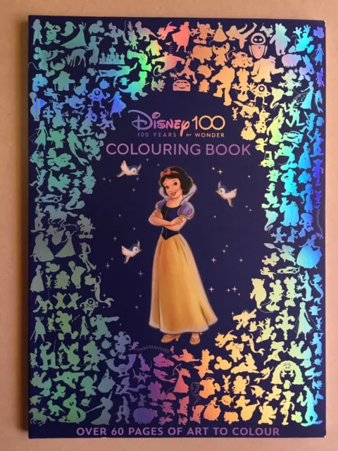 ~ Disney 100 Colouring Book ~ Snow White ~ Lion King ~ Cinderella ~Cheshire Cat~