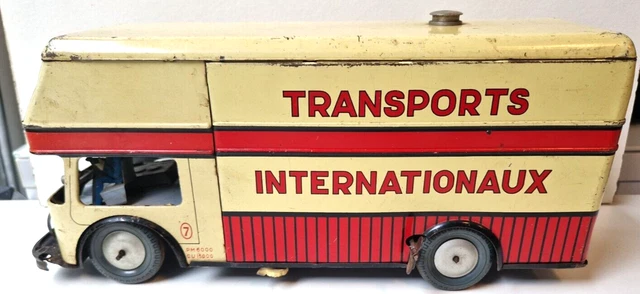 Roues Anciennes JOUSTRA Pour Camions Et Bus Jouets - Pièce Occasion En Plastique - Made In France