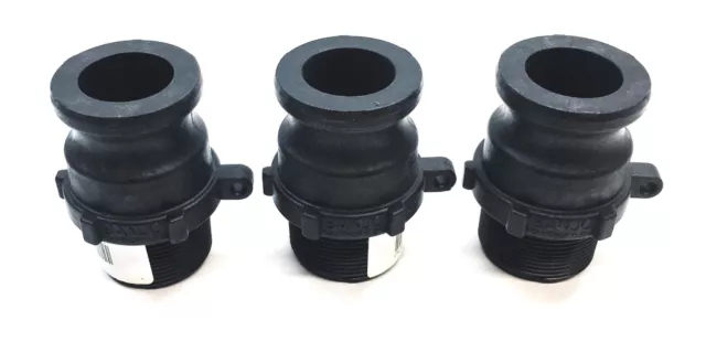 Banjo 1-1/2 Inch Male Adapter Cam Lever Coupling 150F [Lot of 3] NOS